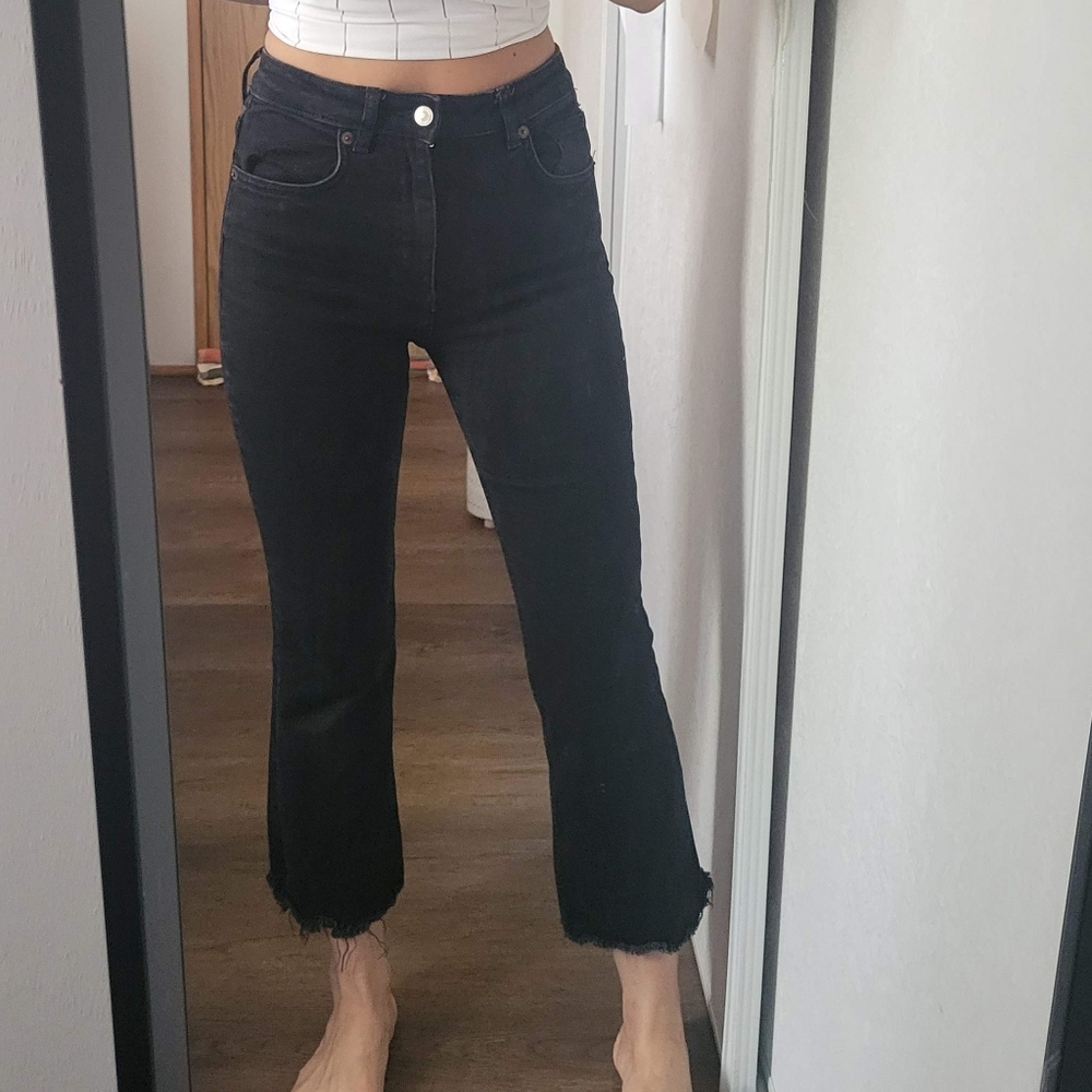 Zara Women's Black Jeans